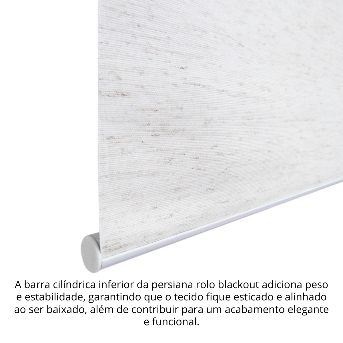 Persiana Pronta Rolo Blackout Robust 120larg x 160alt Branca