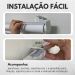 Persiana Pronta Rolo Blackout Robust 120larg x 160alt Branca