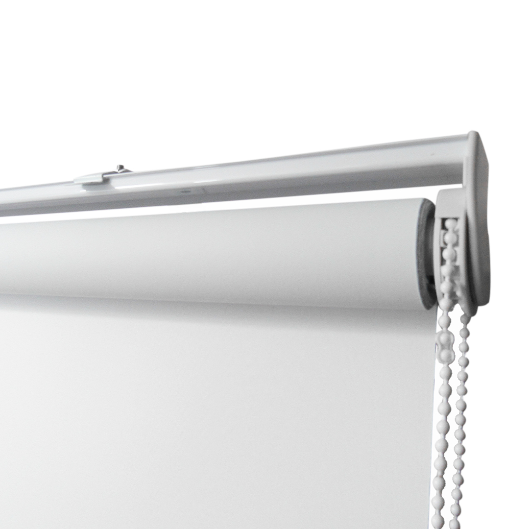 Persiana Rolo Blackout Robust 240larg x 160alt Branca (2pçs)