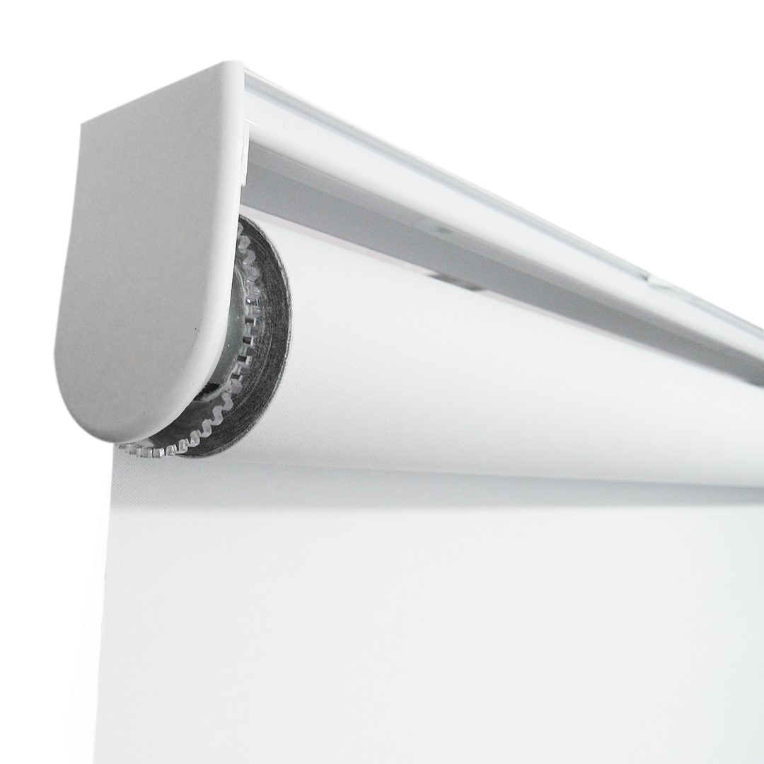 Persiana Rolo Blackout Robust 240larg x 160alt Branca (2pçs)