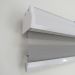 Persiana Rolo Double Vision Zebra 120larg x 160alt Cinza com bando