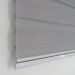 Persiana Rolo Double Vision Zebra 140larg x 160alt Cinza com bando