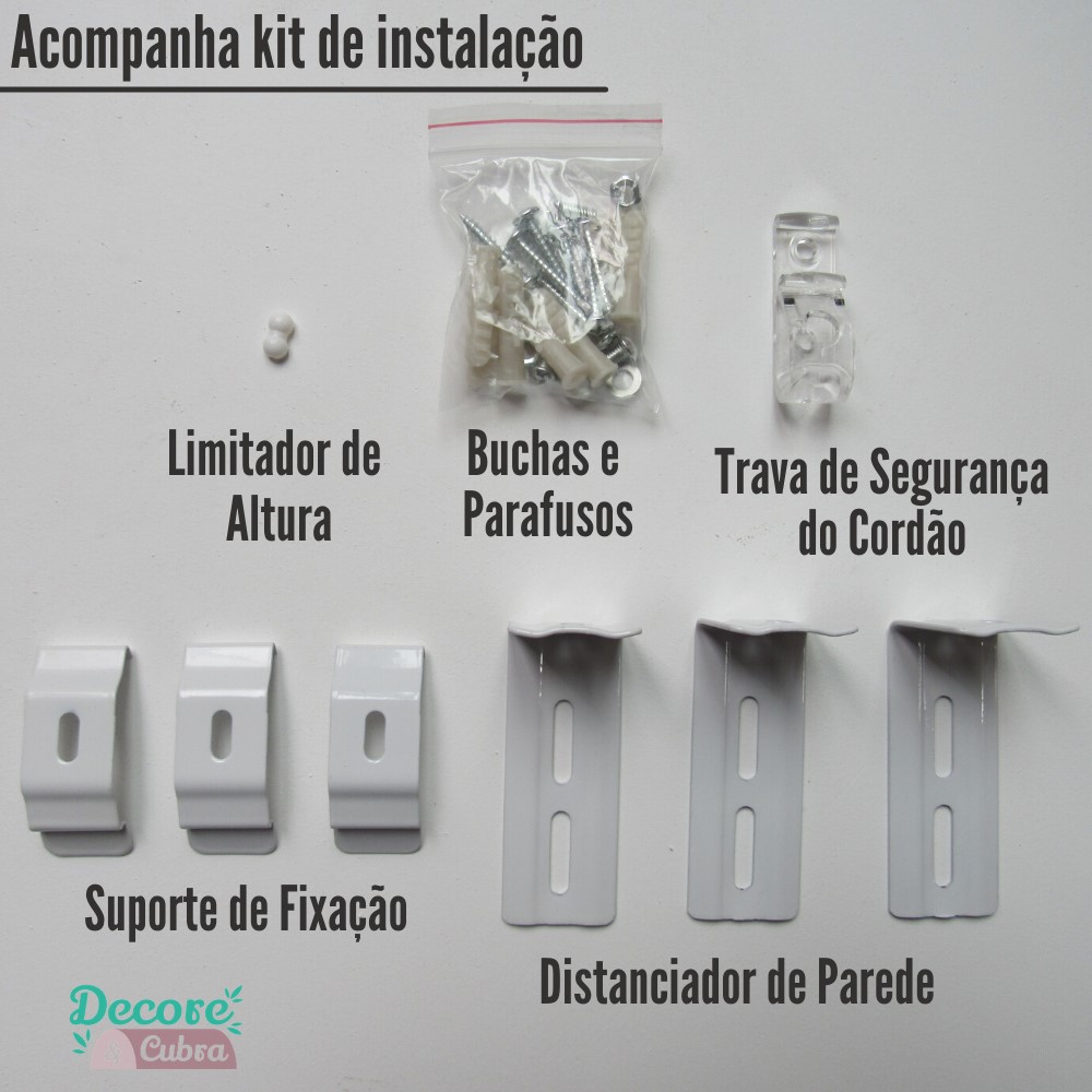 Persiana Rolo Double Vision Zebra 160larg x 160alt Branca com bando
