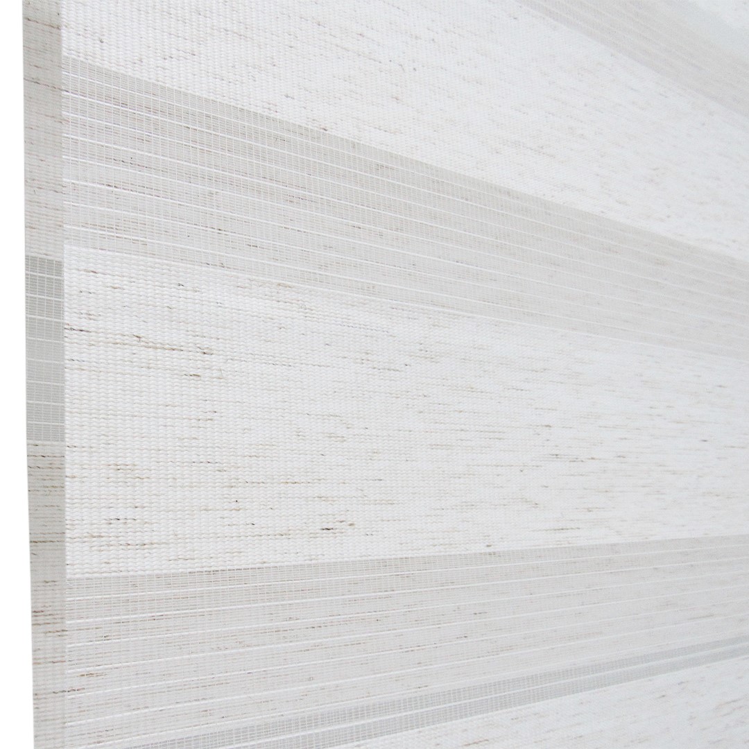 Persiana Rolo Double Vision Zebra 160larg x 220alt Linho com bando