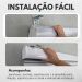 Persiana Rolo Double Vision Zebra 160larg x 220alt Linho com bando