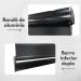 Persiana Rolo Double Vision Zebra 180larg x 220alt Preta c/ bando