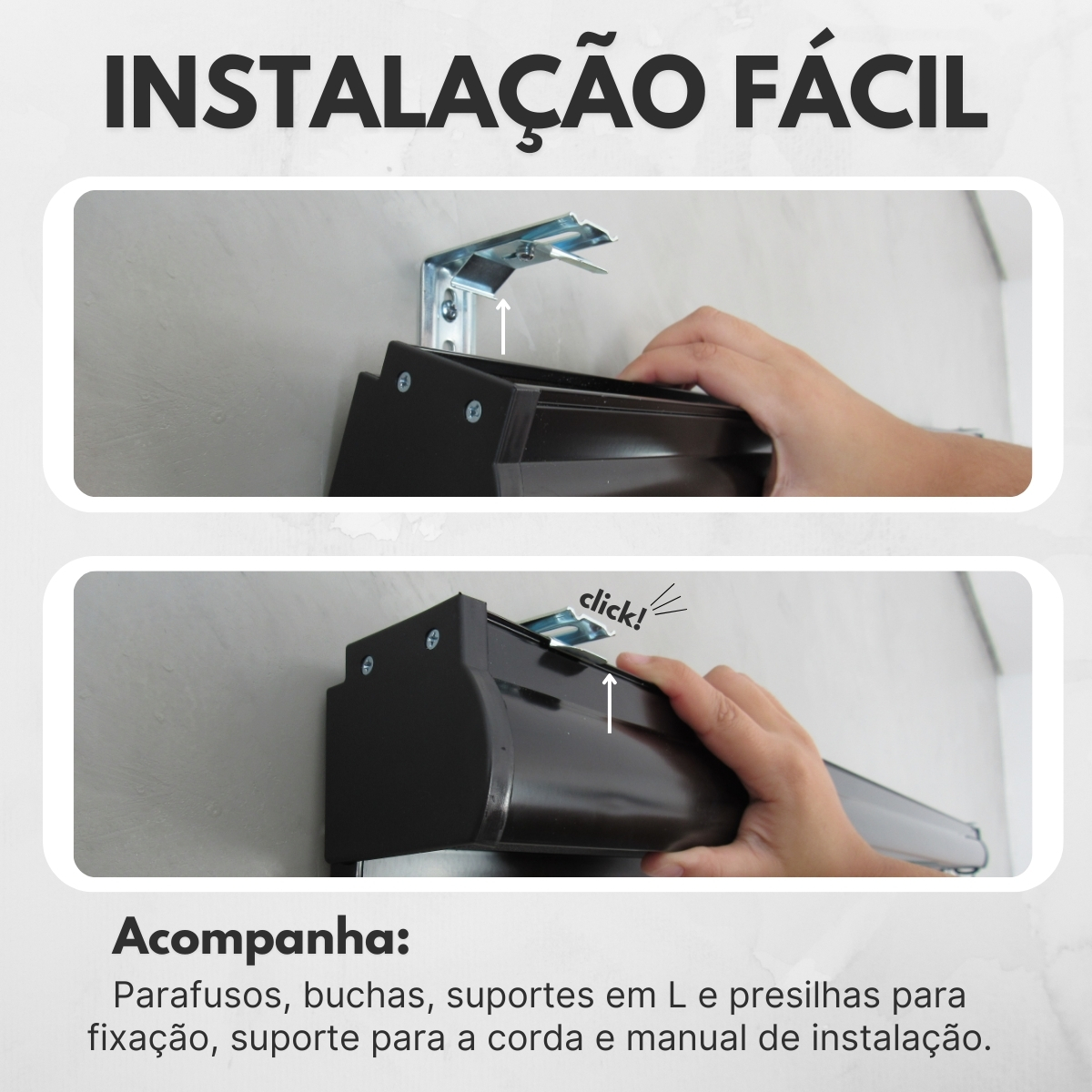 Persiana Rolo Double Vision Zebra 220larg x 220alt Preta c/ bando