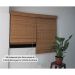 Persiana Romana Bambu Block 240larg x 220alt Natural (2pçs)