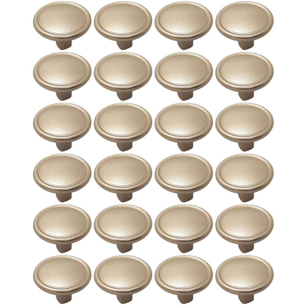 Conjunto 24 Puxadores 1764 Grenade Ponto Dourado Móveis Armários Gavetas Torralba