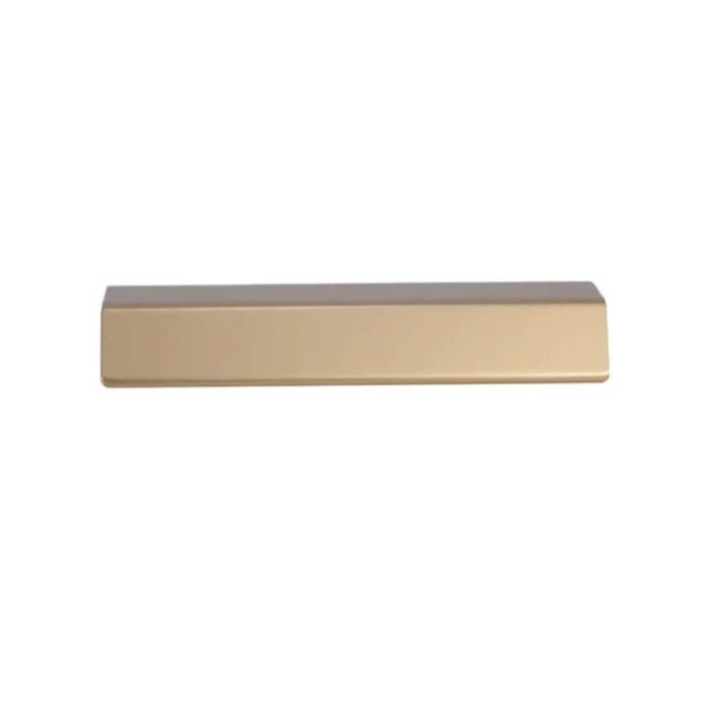 Kit 12 Puxadores Alça Sobrepor Dourado 128mm Armários Gavetas Torralba PV22 Móveis