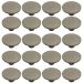 Kit 20 Puxadores Para Móvel Ponto 3,5cm Bronze Armários Gavetas 206 Naico