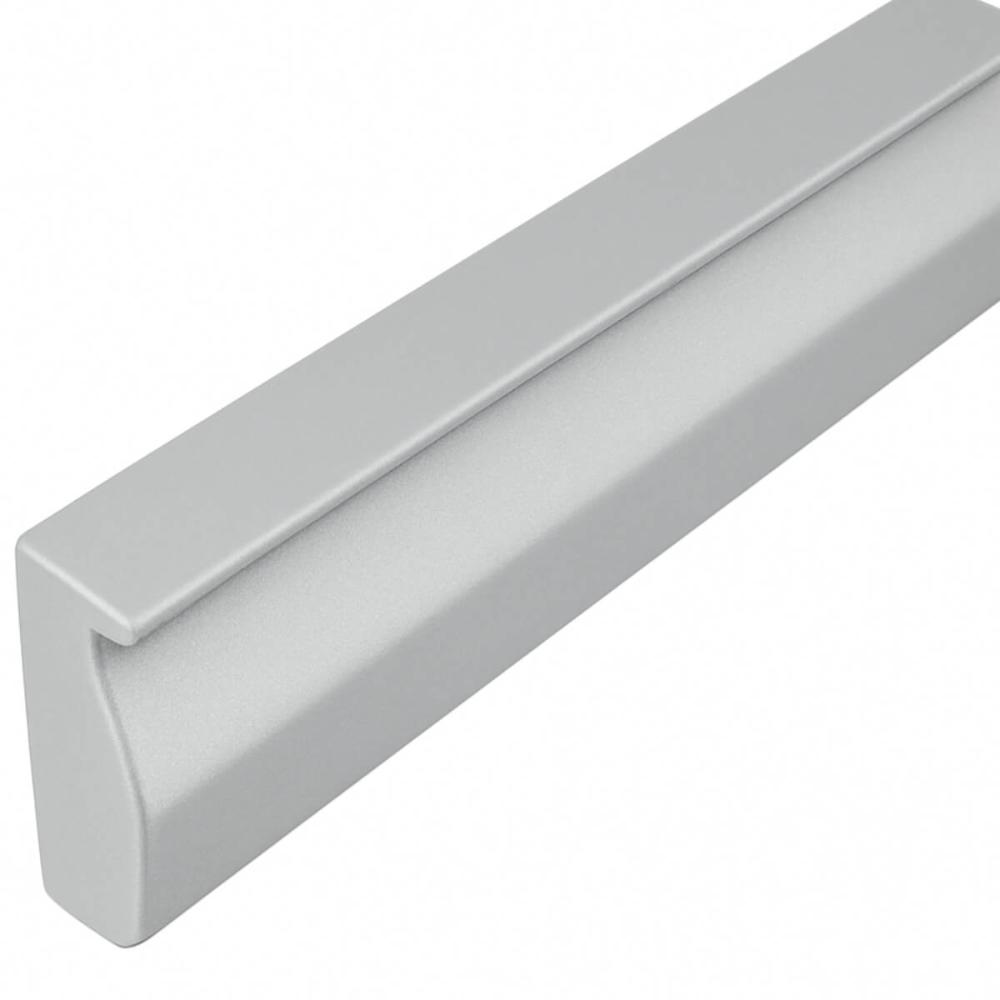 Kit 5 Puxadores para Móveis 20cm Linear Libero Nuovo Cinza Torralba 4523 Anodizado Jat