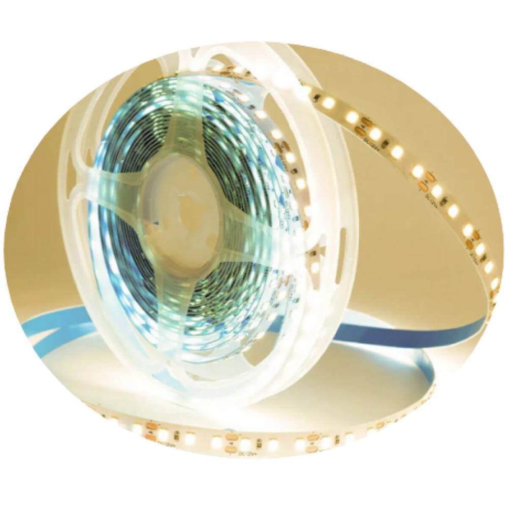 Rolo de Fita Led 4000k 5m Adesiva e Fonte de Alimentação Sli