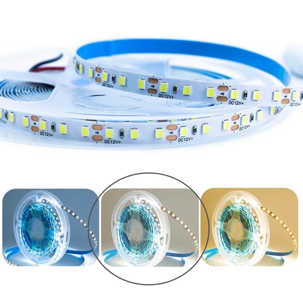 Rolo de Fita Led 4000k 5m Adesiva e Fonte de Alimentação Sli