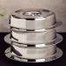 10 Cloche Tramontina Aço Inox 28cm Cúpula para Servir Tampa de Alimentos Restaurante