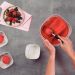 10 Conchas de Servir Açaí Sorvete Tramontina Pegador Zamak Sorveteria Buffet Preto