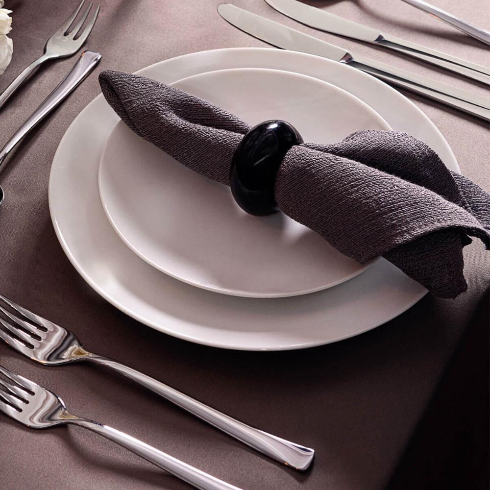 12 Pratos Rasos Porcelana Branca 25cm Tramontina Leonora Restaurante Eventos Mesa Posta