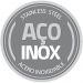 Assadeira Tramontina Service 4,6L em Aço Inox com Grelha 34x28cm com Alças Laterais