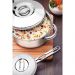 Caçarola Tramontina Solar 28cm 8,4L em Aço Inox com Fundo Tr