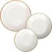 Conjunto 12pçs Pratos de Porcelana Tramontina Rústico Marrom