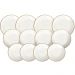 Conjunto 12pçs Pratos de Porcelana Tramontina Rústico Marrom