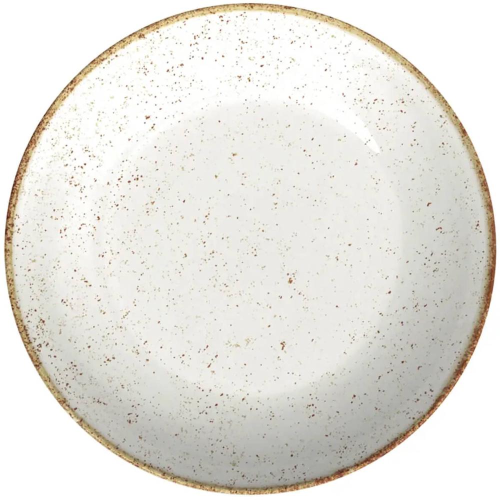 Conjunto 6 Pratos Tramontina de Porcelana Rústicos Fundos De