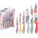 Conjunto Jogo de Facas Tramontina Colorcut 6 Peças Inox e Plástico Colorido