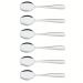 Conjunto de Colheres para Sorvete Tramontina Amazonas Aço Inox Sobremesa 6 Peças