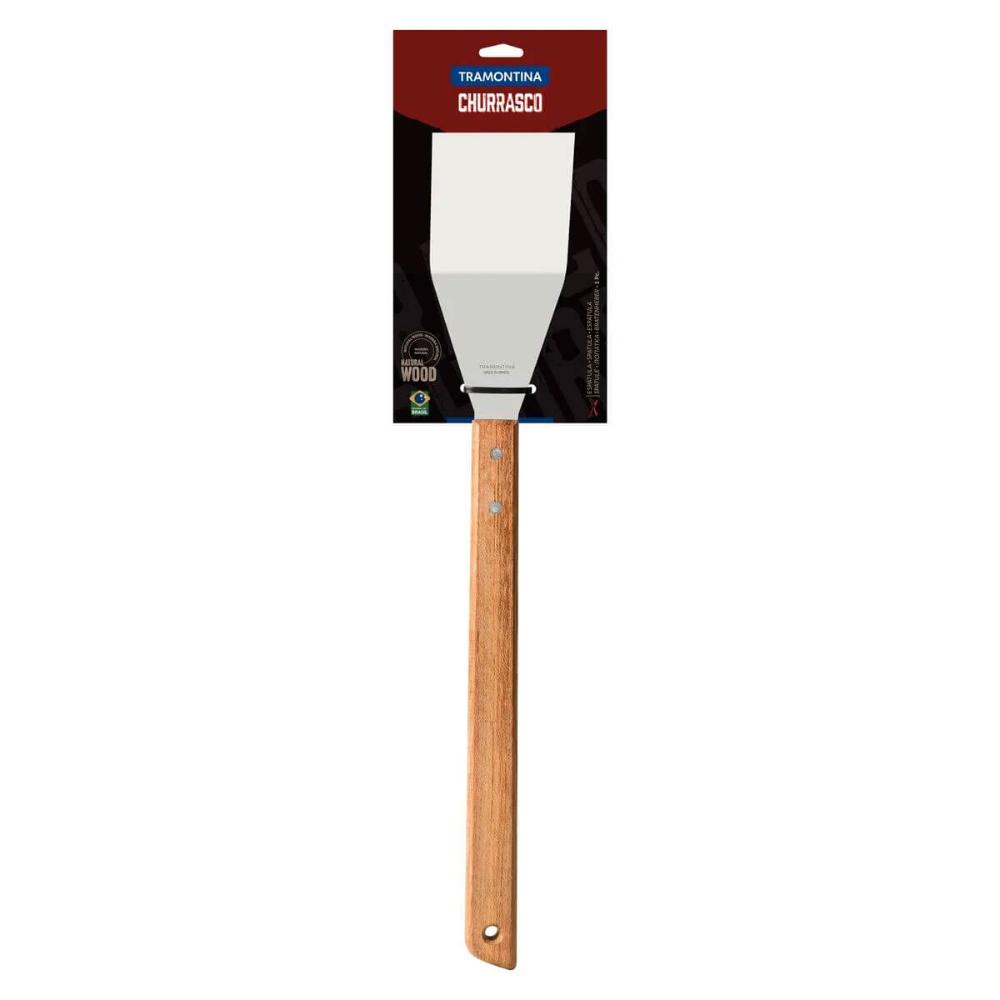 Espátula Tramontina Churrasco 48cm Pegador para Carne Aço In
