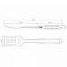 Espátula Tramontina Churrasco Black 43cm Inox Cabo Polipropi