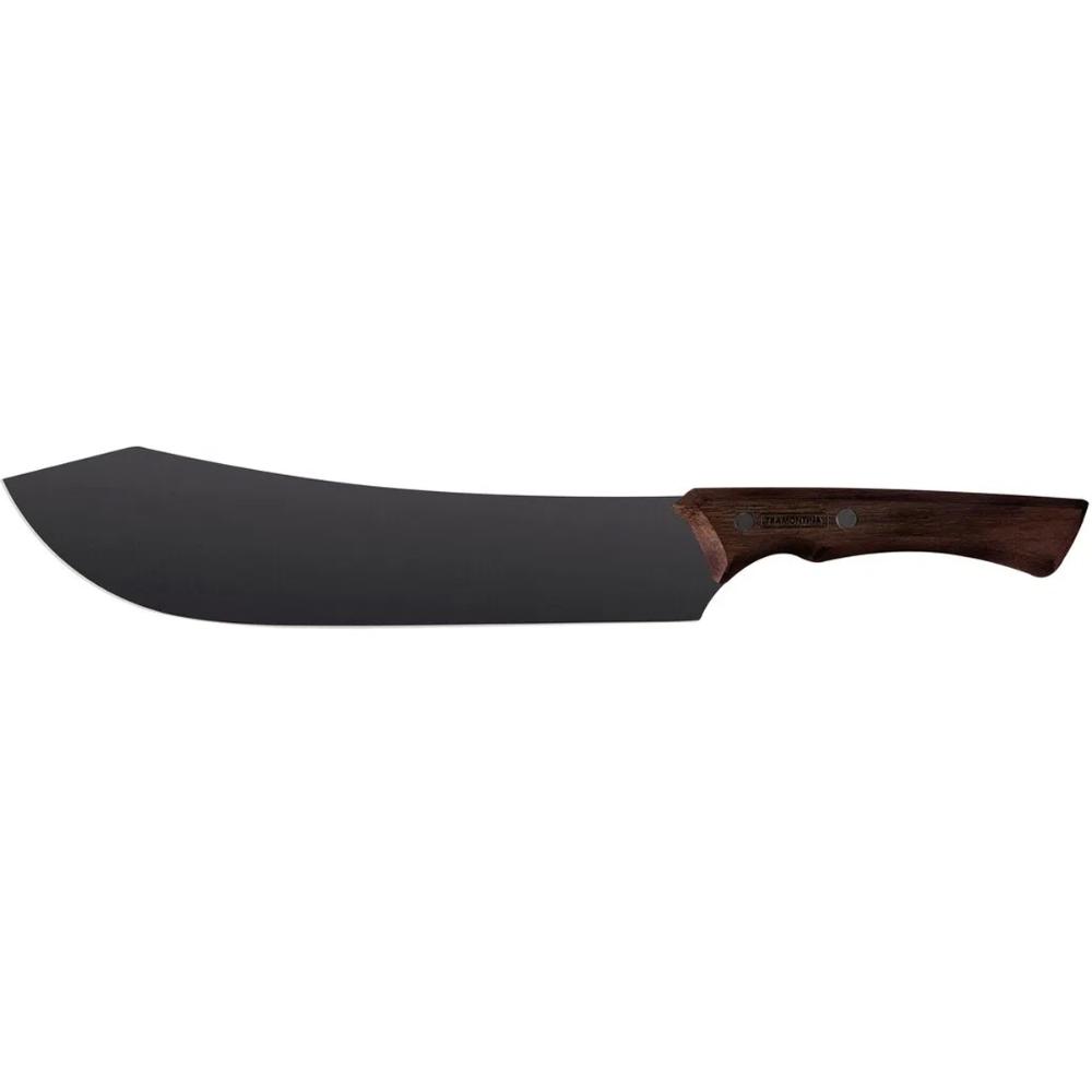 Faca para Carne Tramontina Churrasco Lâmina Aço Inox Escurec