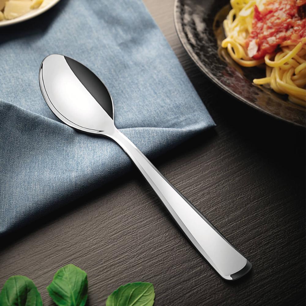 Faqueiro Tramontina Pacific 76pçs Jogo de Talheres em Aço Inox Garfo Faca Colher Pá para Bolo