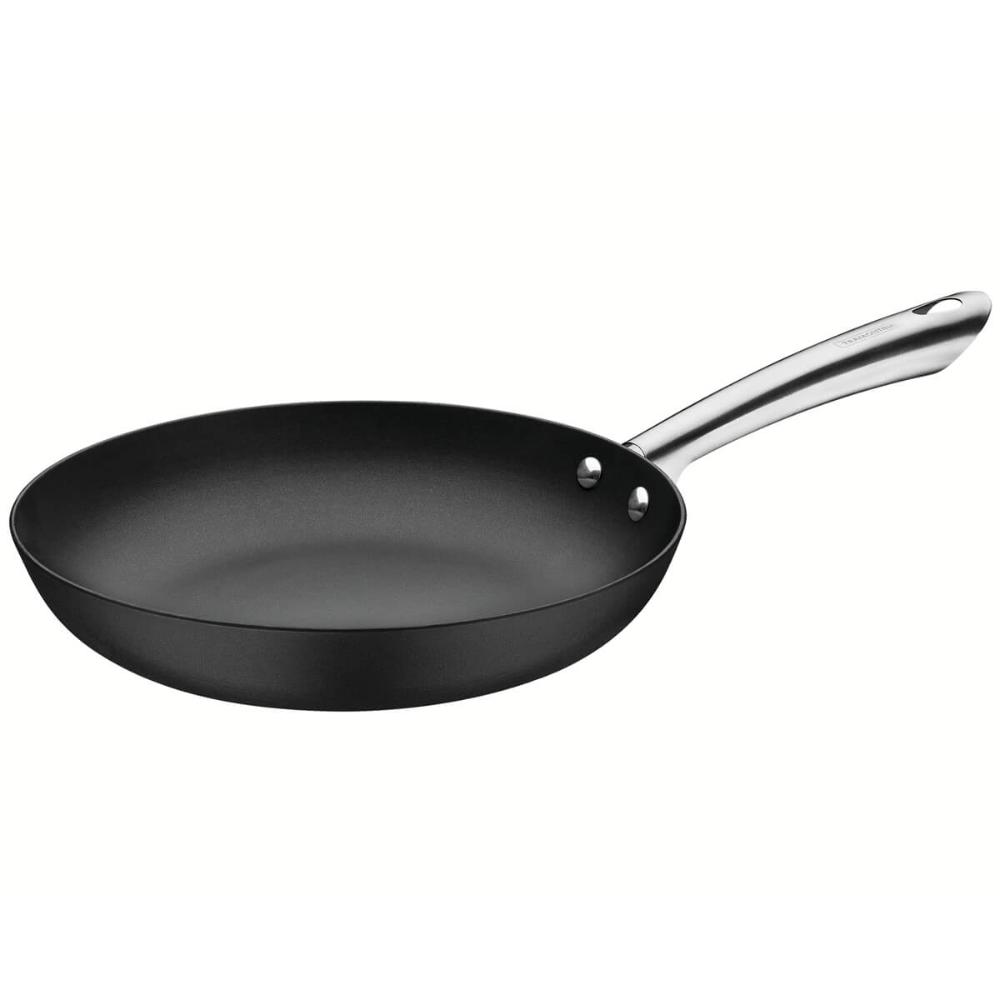 Frigideira Antiaderente 30cm Tramontina Trento Ferro Esmaltado Preto Cabo Inox