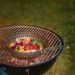 Frigideira Grelha Wok Furada Tramontina para Churrasco 26,5cm Alumínio Anodizado Aço Inox Grafite