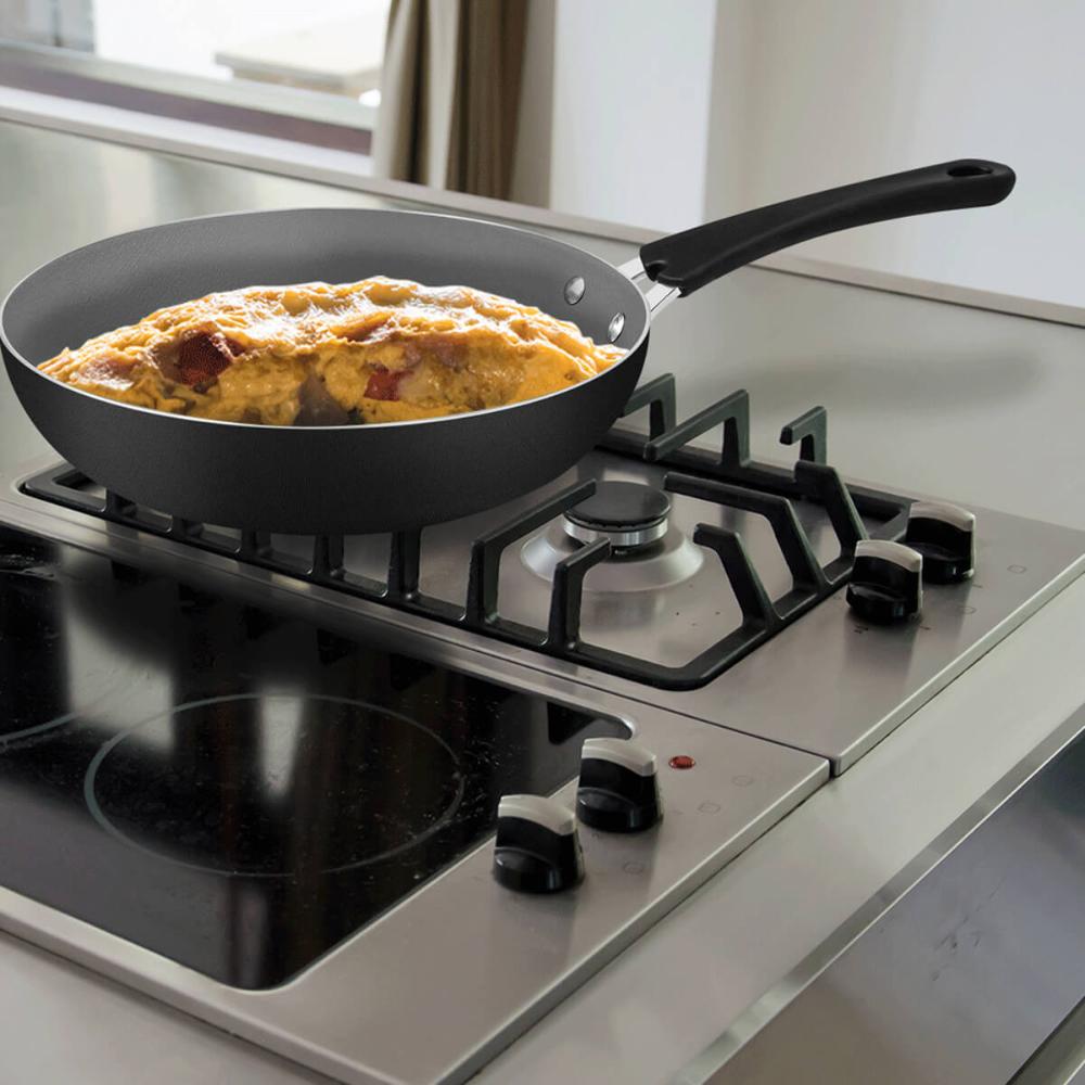 Frigideira Tramontina Loreto 2,2L Grafite Wok Funda Antiaderente Alumínio 24cm