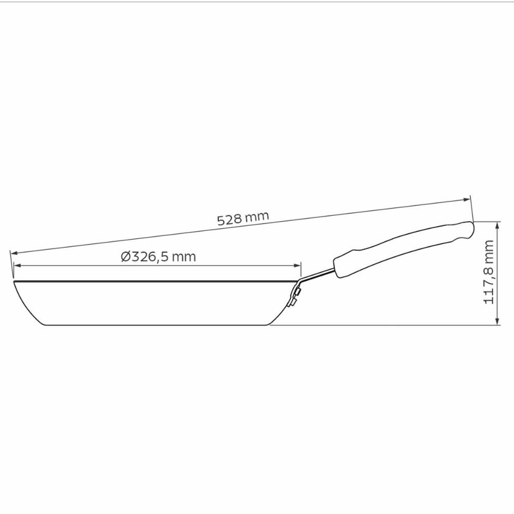 Frigideira Tramontina Profissional 32cm 3,1L em Alumínio Antiaderente Starflon Premium