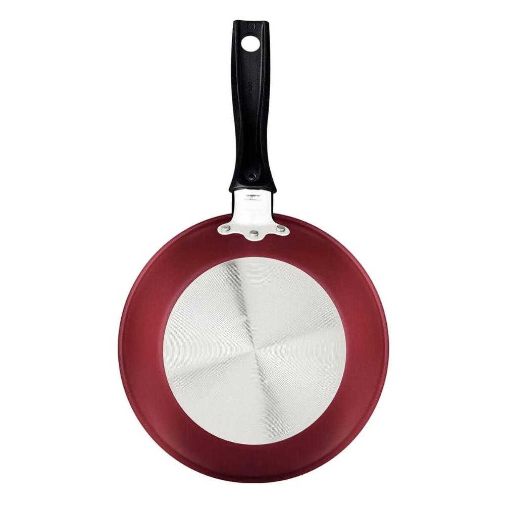 Frigideira Turim Tramontina 26cm Alumínio Antiaderente Starflon Max 1,8L Vermelha