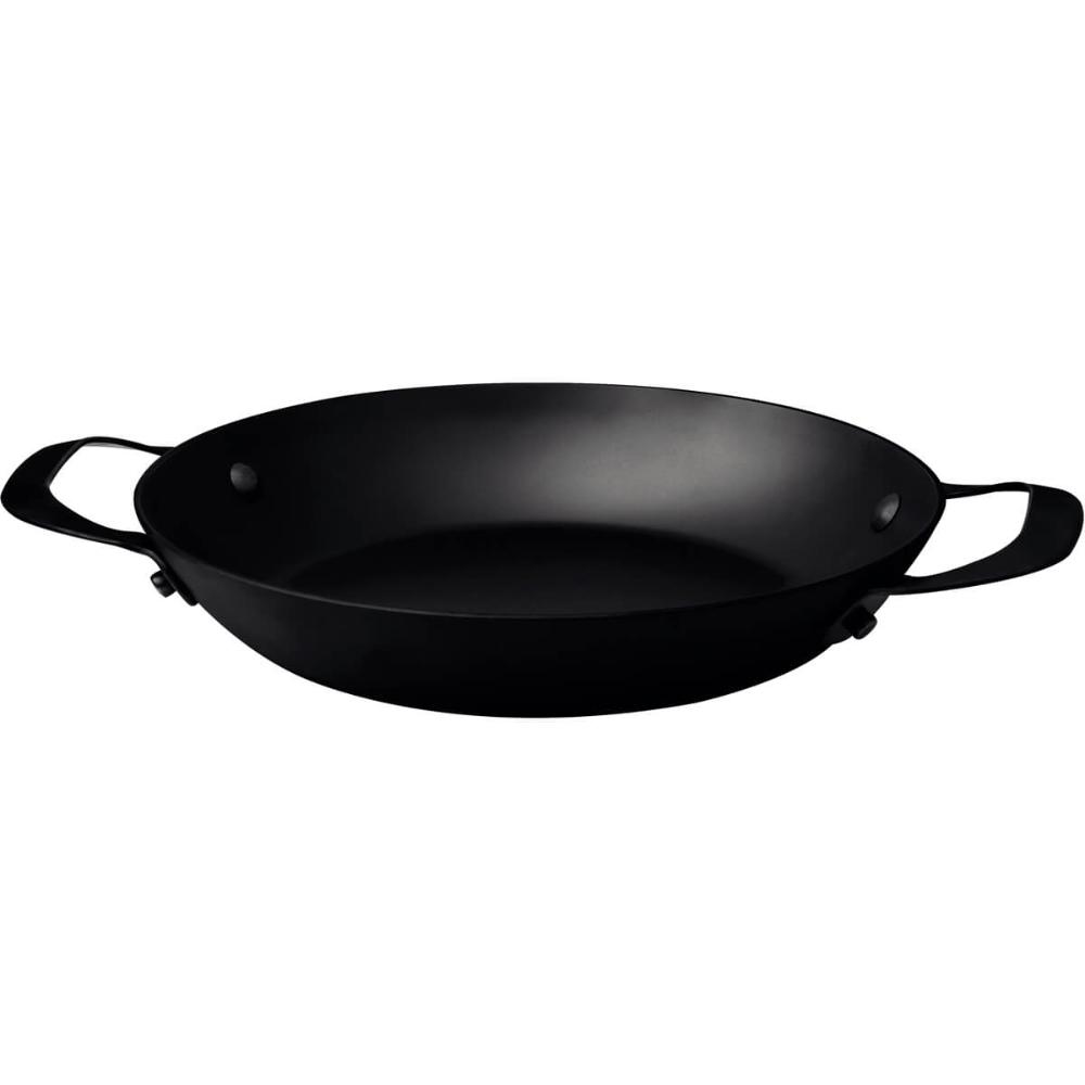 Frigideira de Ferro Tramontina Profissional com Alças 1L Panela Pergaminho 22cm Preta