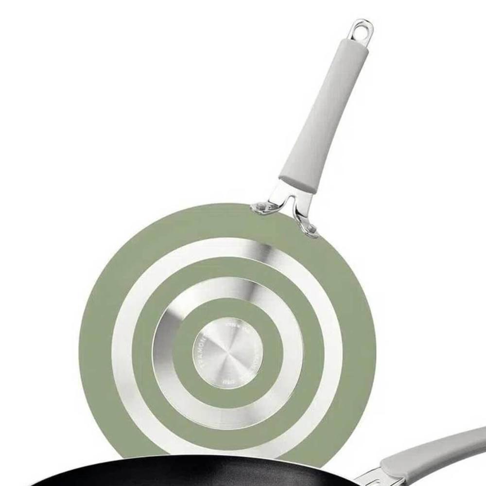 Jogo 2 Frigideiras Tramontina Antiaderente Starflon Premium Verde em Alumínio