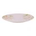 Jogo 6 Pratos Rasos Porcelana Decorada 28cm Tramontina Magnólia Mesa Posta Eventos