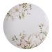 Jogo 6 Pratos Rasos Porcelana Decorada 28cm Tramontina Magnólia Mesa Posta Eventos