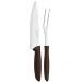 Jogo Faca Churrasco 7' e Garfo Trinchante Tramontina Plenus
