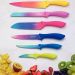 Jogo de Facas Tramontina Colorcut 6 peças Aço Inox Cabo Poli