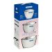 Jogo de Panelas Tramontina Allegra Aço Inox com Fundo Triplo 1,5L 2,2L e 3,1L
