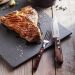 Jogo de Talheres para Churrasco Jumbo Tramontina 12 Peças em Aço Inox Cabo Castanho Polywood