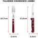 Jogo de Talheres para Churrasco Jumbo Tramontina em Aço Inox