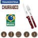 Jogo de Talheres para Churrasco Jumbo Tramontina em Aço Inox