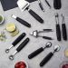 Kit 12 Carretilhas Cortador Manual Tramontina Utilitá Pastel Massa Salgados Padaria Preto 