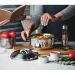 Kit 2 Moedores de Sal ou Pimenta Tramontina com Regulagem do Grão Aço Inox Realce