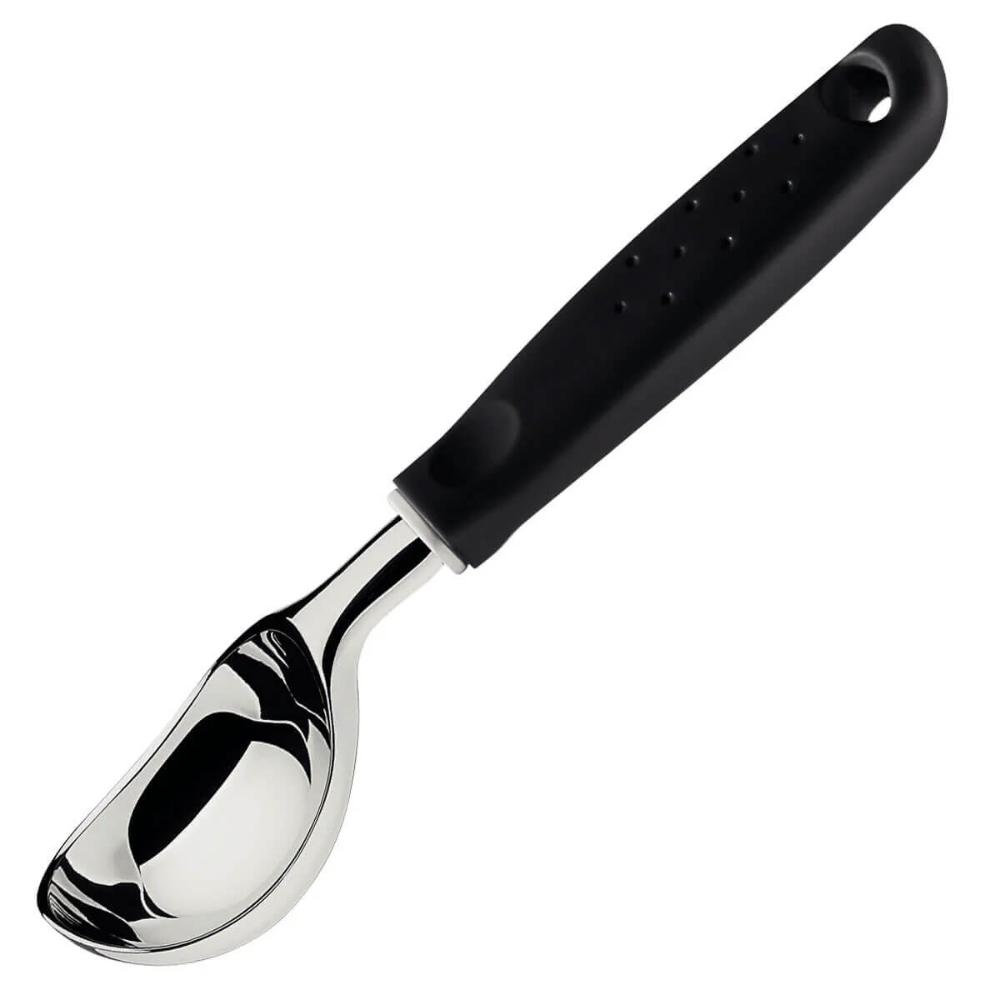 Kit 20 Colheres Conchas para Açaí Sorvete Pegador Tramontina Zamak 21cm